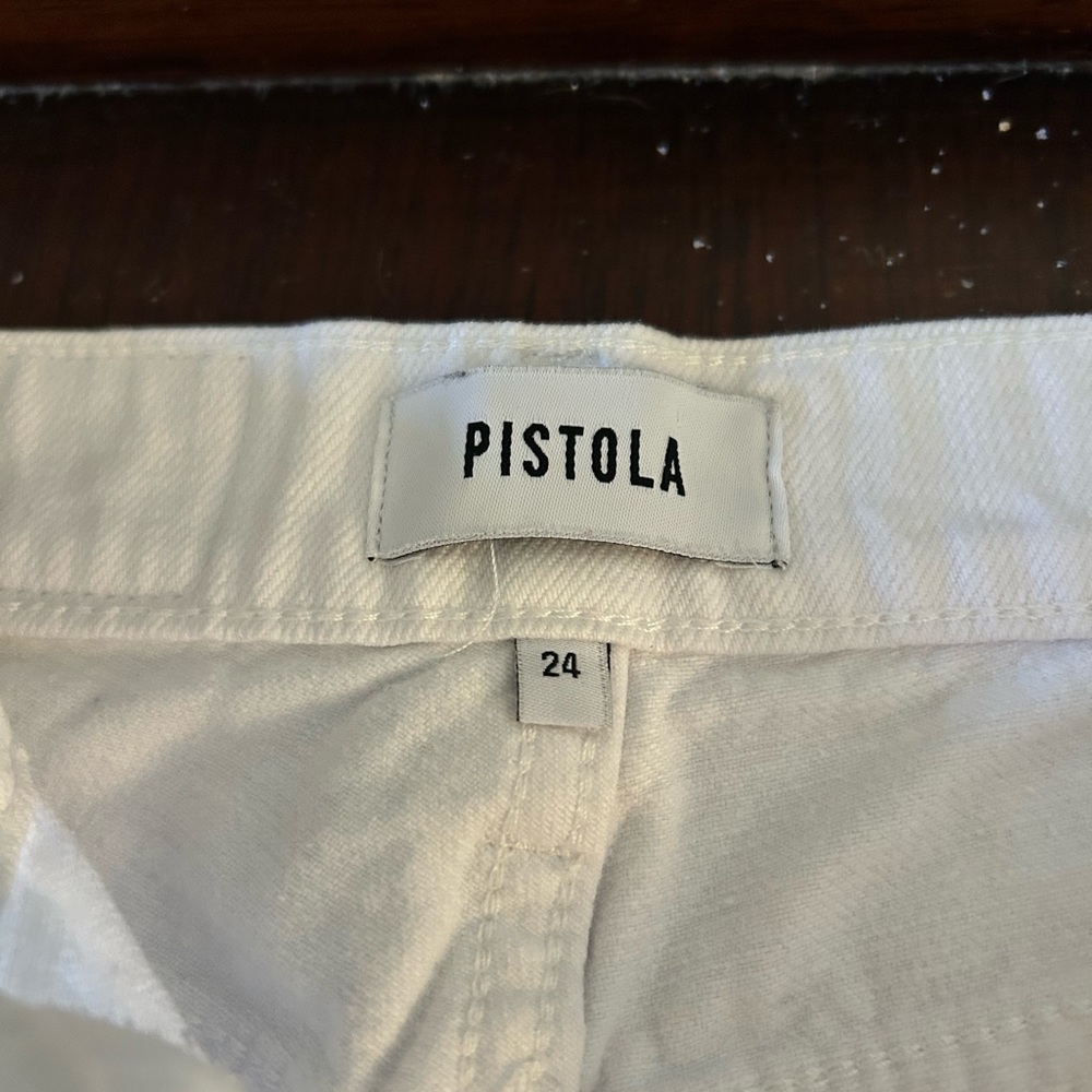 Pistola Classic White Trousers